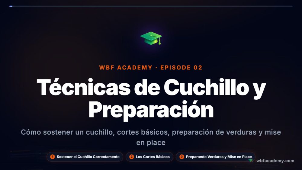 Técnicas de Cuchillo y Preparación
