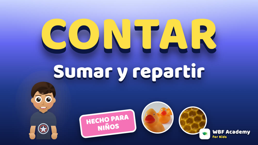 Contar, Sumar y Repartir para Niños