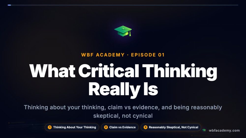 What Critical Thinking Really Is