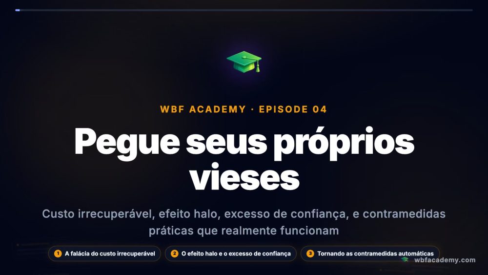 Pegue seus próprios vieses
