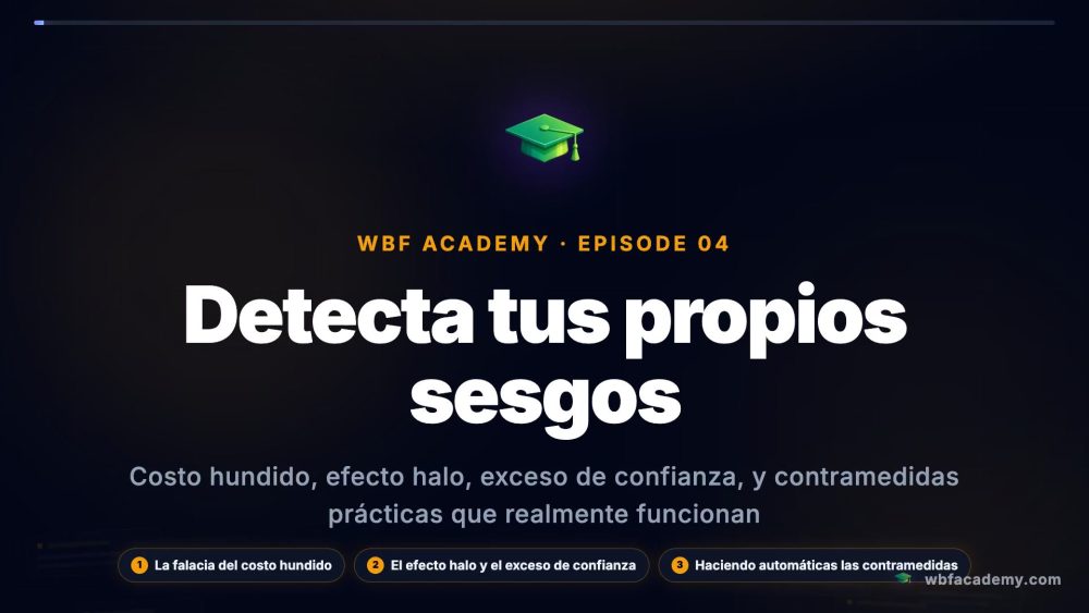 Detecta tus propios sesgos
