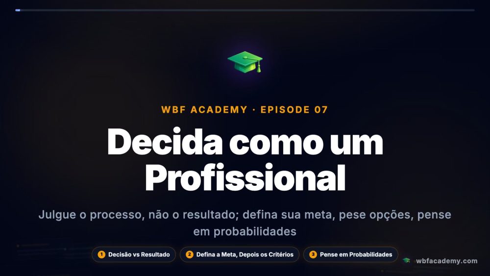 Decida como um Profissional