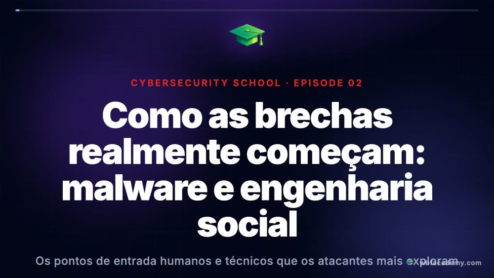 Como as brechas realmente começam: malware e engenharia social