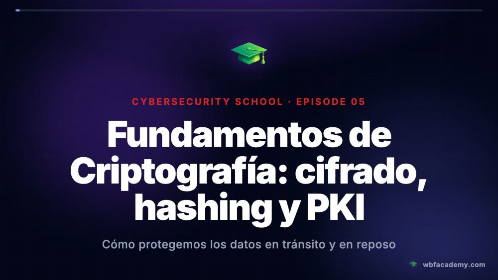 Fundamentos de Criptografía: cifrado, hashing y PKI