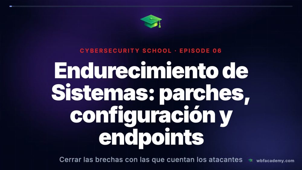 Endurecimiento de Sistemas: parches, configuración y endpoints