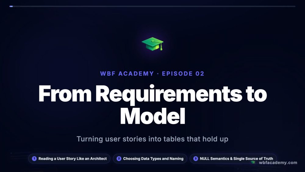 From Requirements to Model
