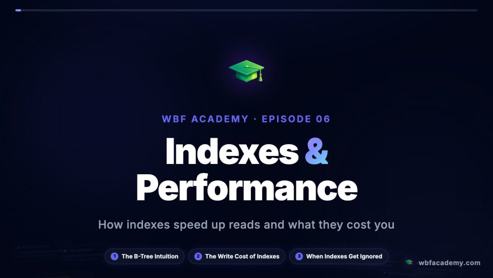 Indexes & Performance