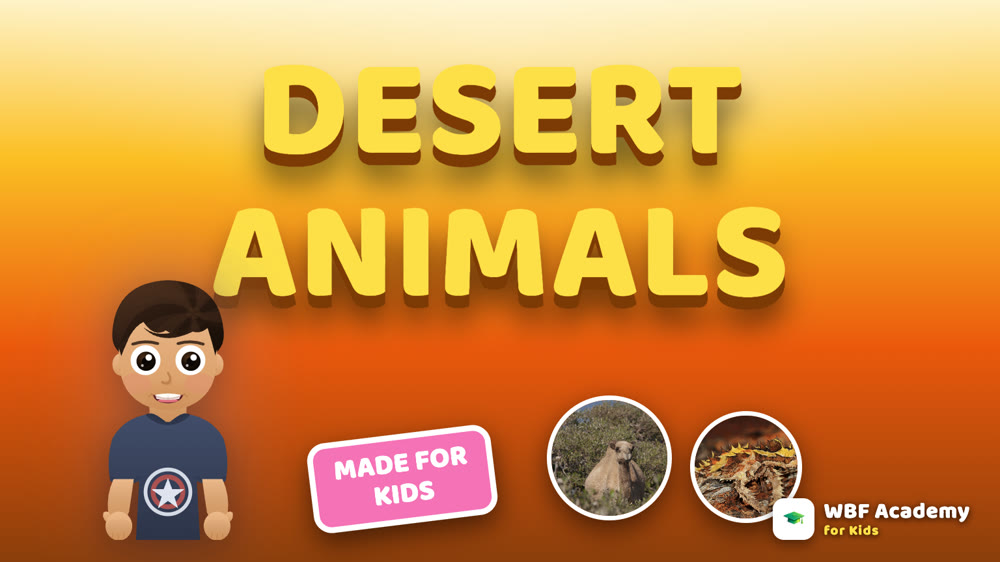 Desert Animals for Kids