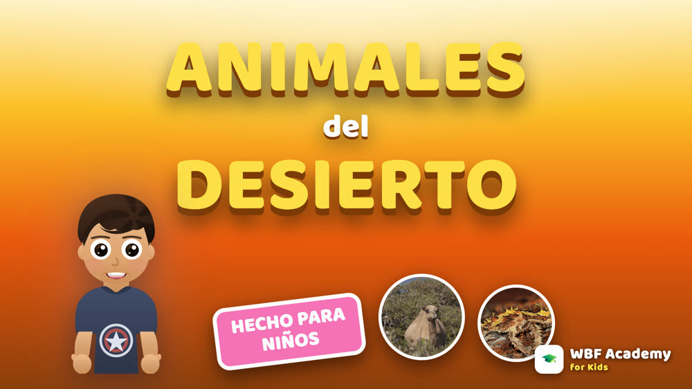 Animales del Desierto para Niños