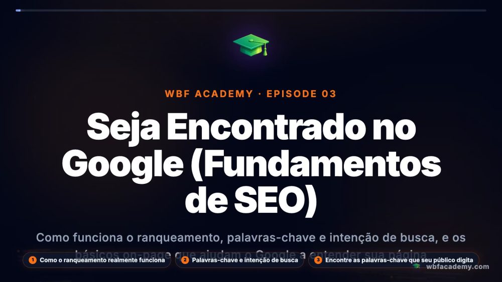 Seja Encontrado no Google (Fundamentos de SEO)