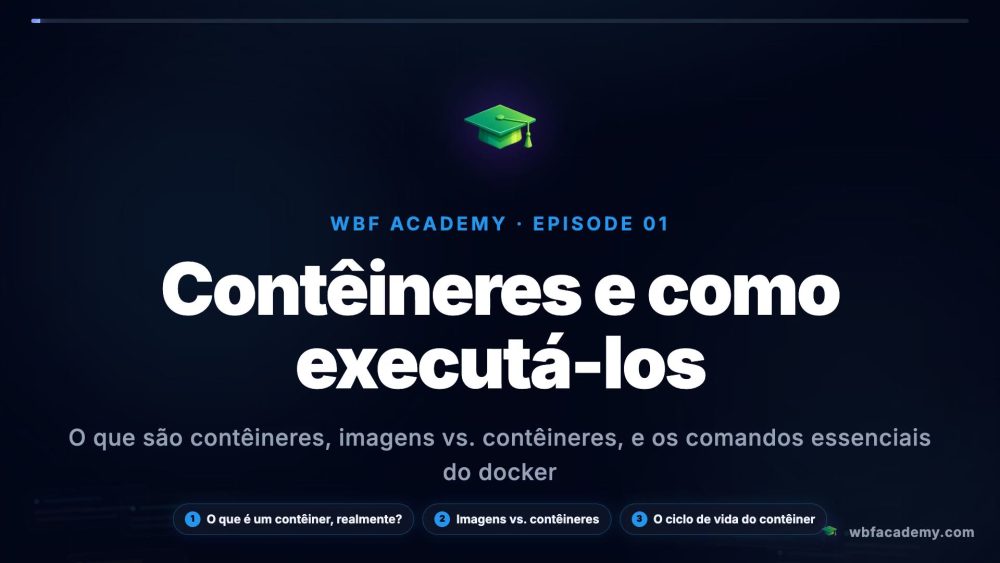 Contêineres e como executá-los