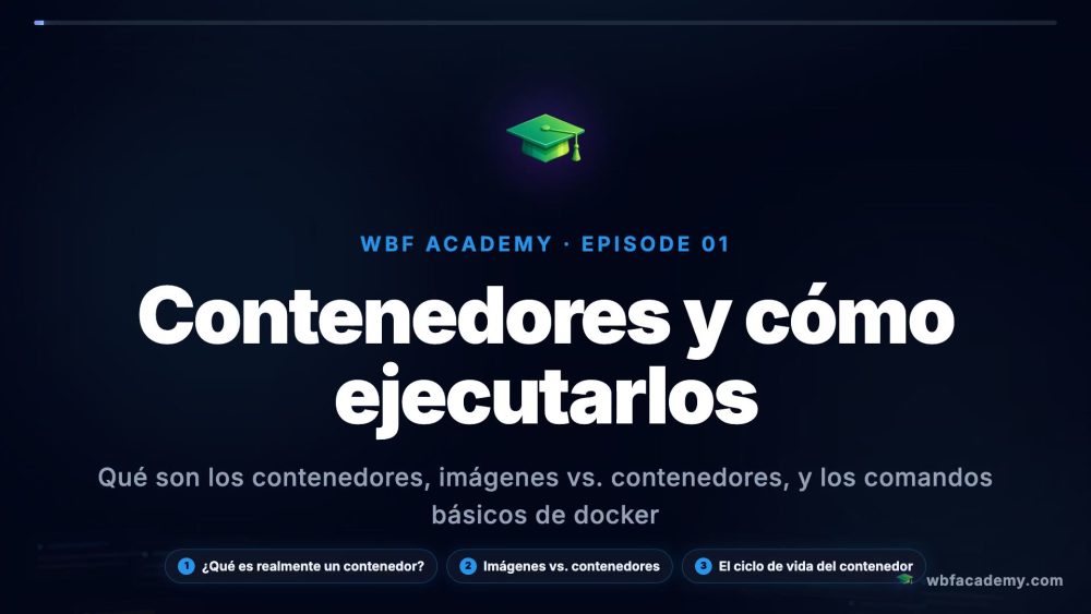 Contenedores y cómo ejecutarlos