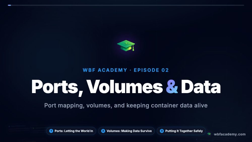 Ports, Volumes & Data