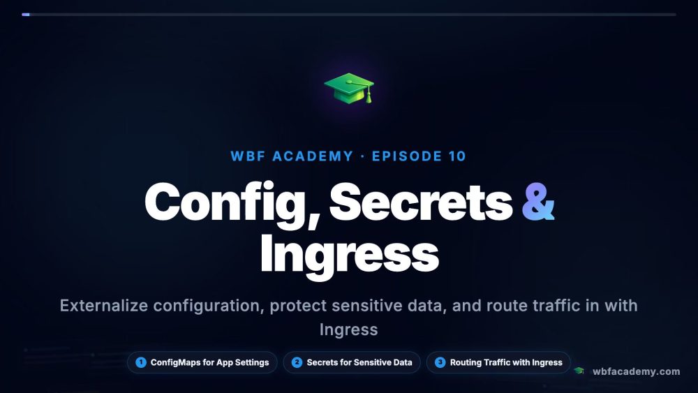 Config, Secrets & Ingress