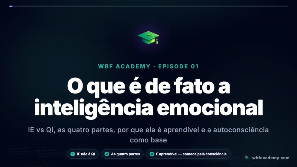 O que é de fato a inteligência emocional