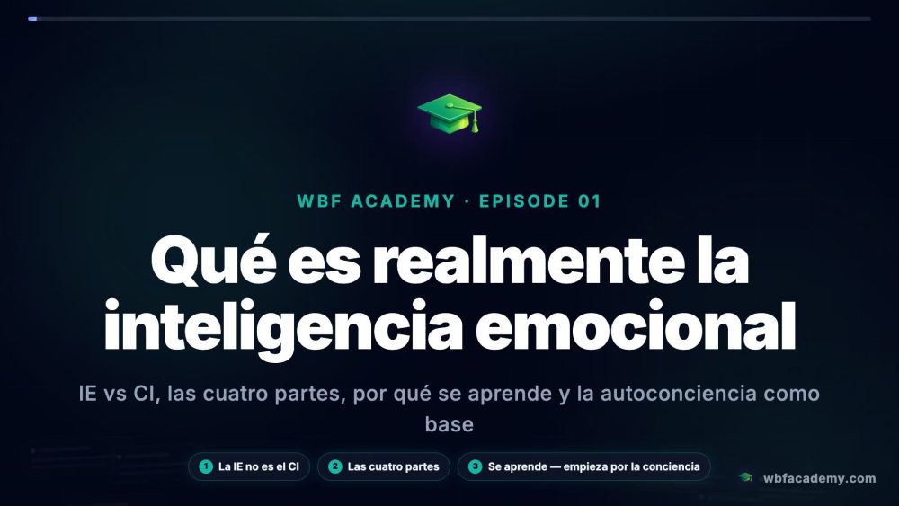 Qué es realmente la inteligencia emocional