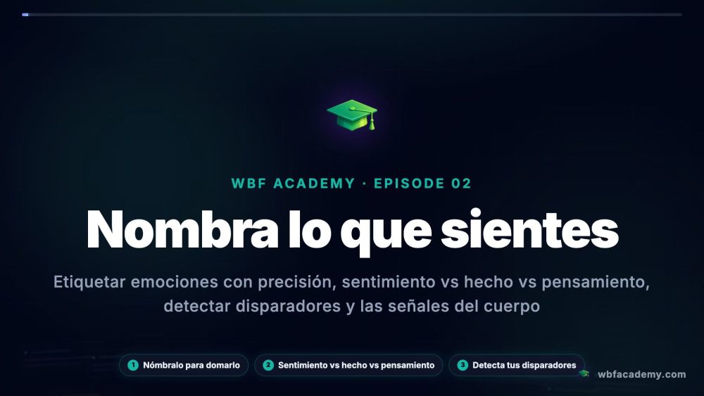 Nombra lo que sientes
