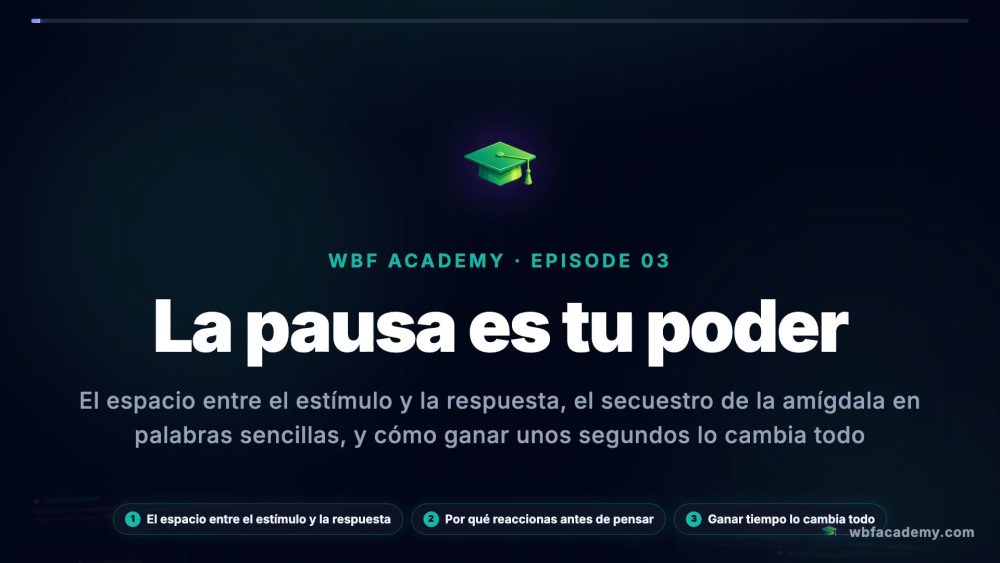 La pausa es tu poder