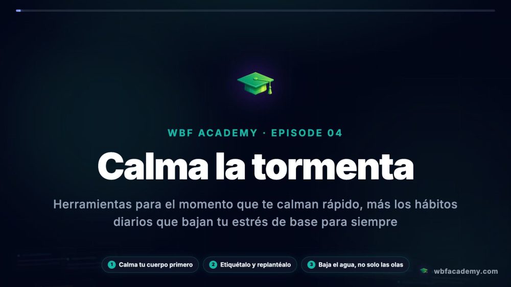 Calma la tormenta