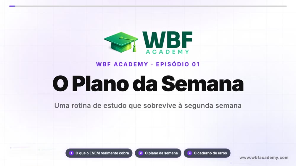 O Plano da Semana