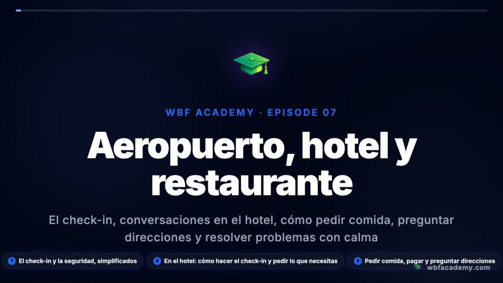 Aeropuerto, hotel y restaurante