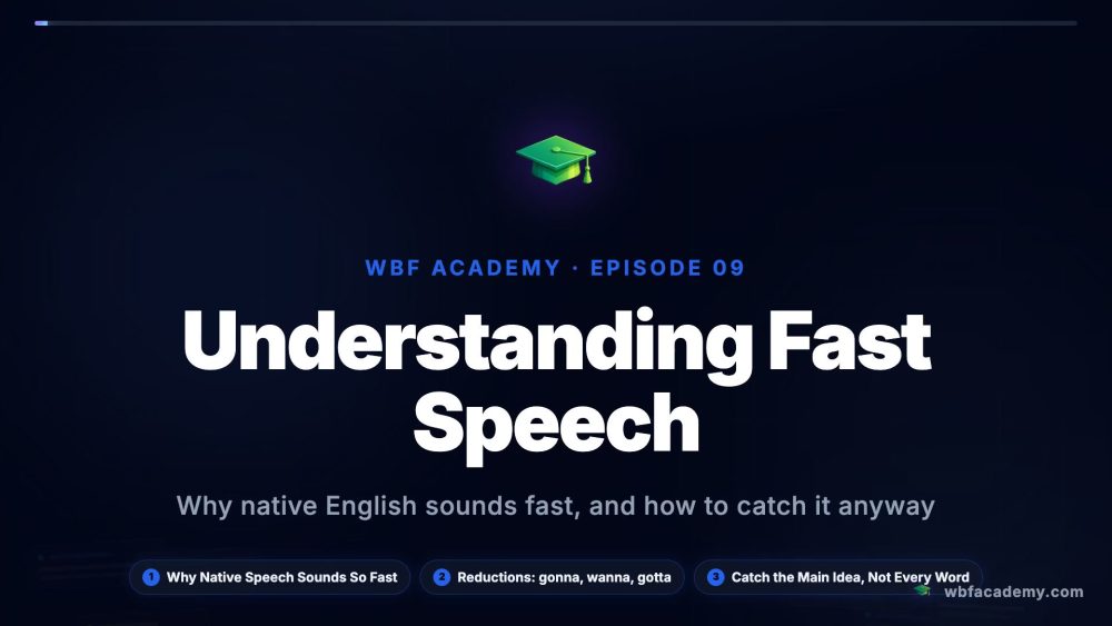 Understanding Fast Speech