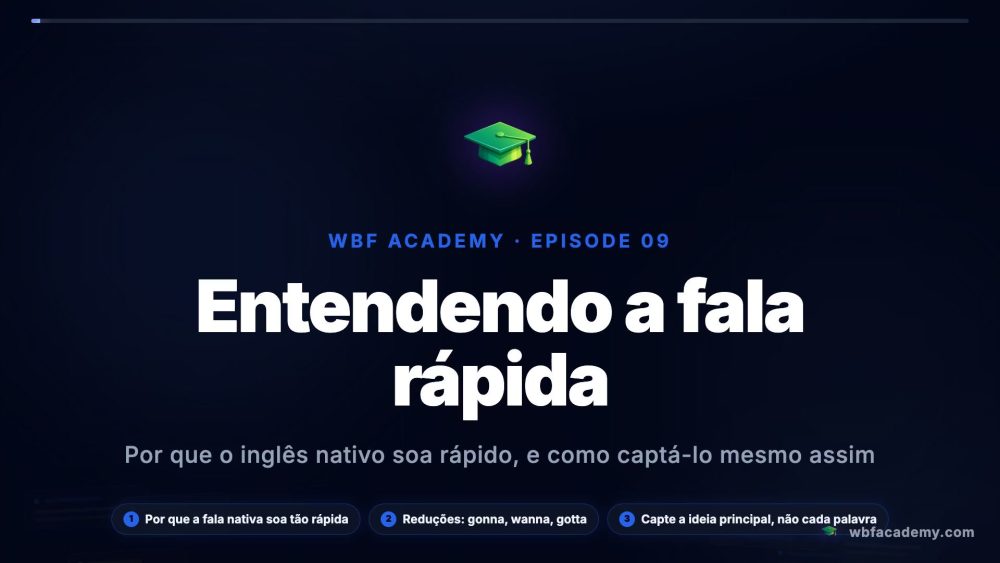Entendendo a fala rápida