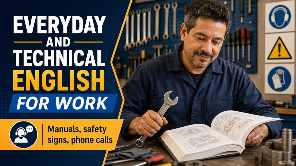 Everyday and Technical English for Work