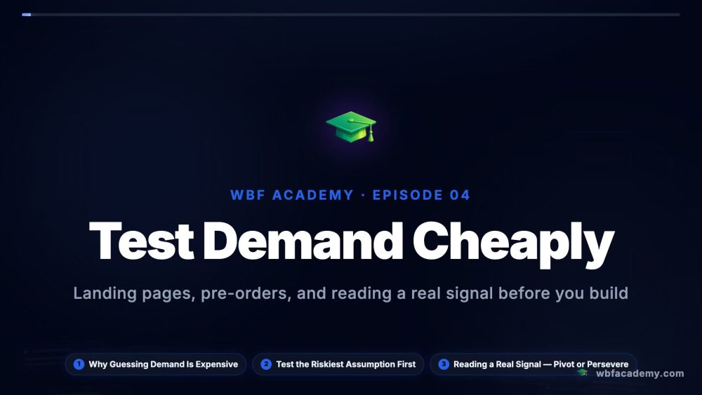 Test Demand Cheaply