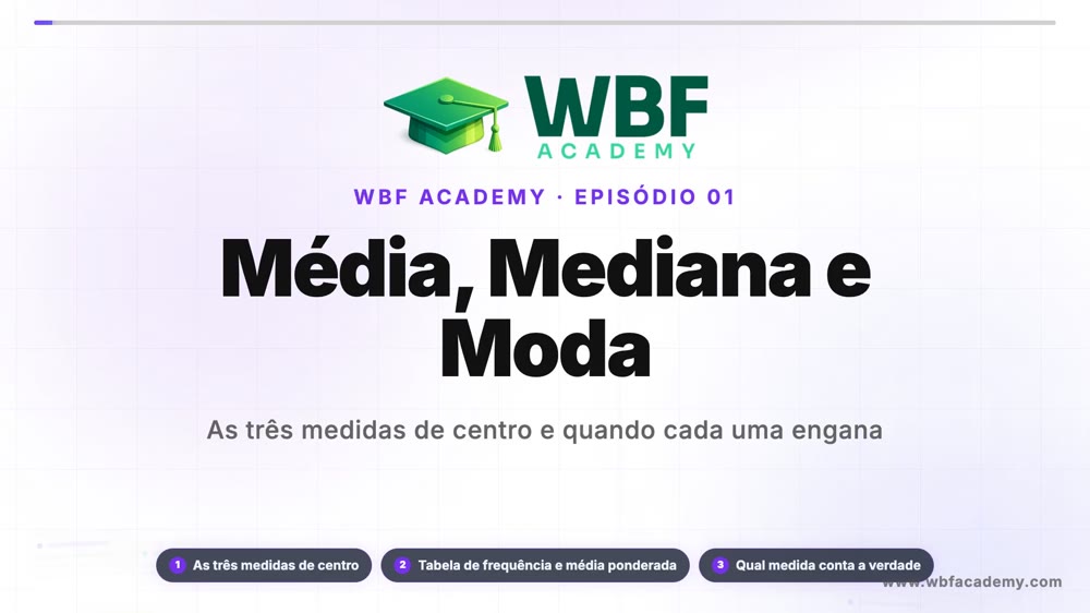 Média, Mediana e Moda