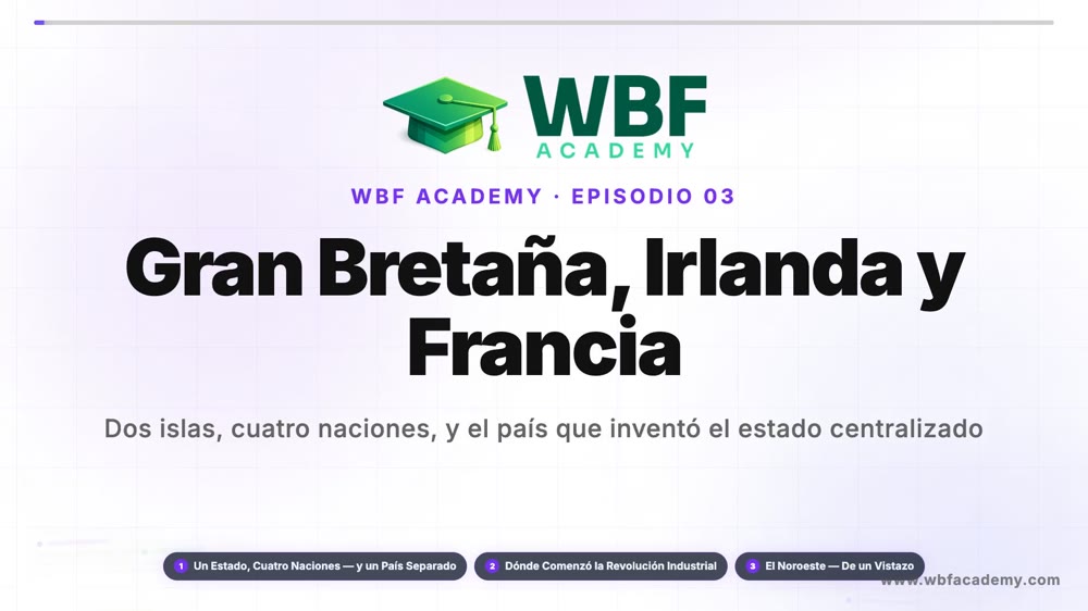Gran Bretaña, Irlanda y Francia