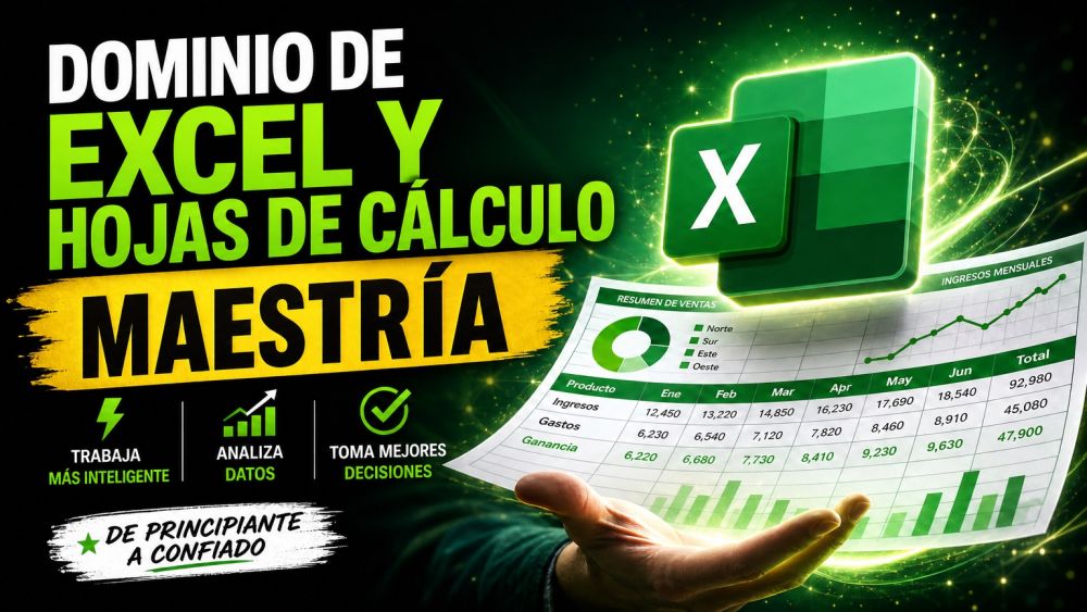 Dominio de Excel y Hojas de Cálculo
