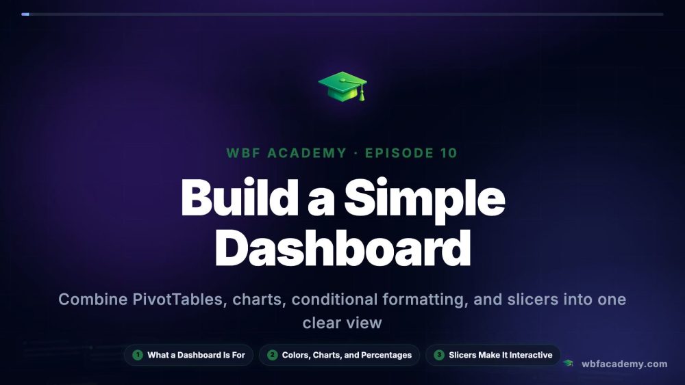 Build a Simple Dashboard