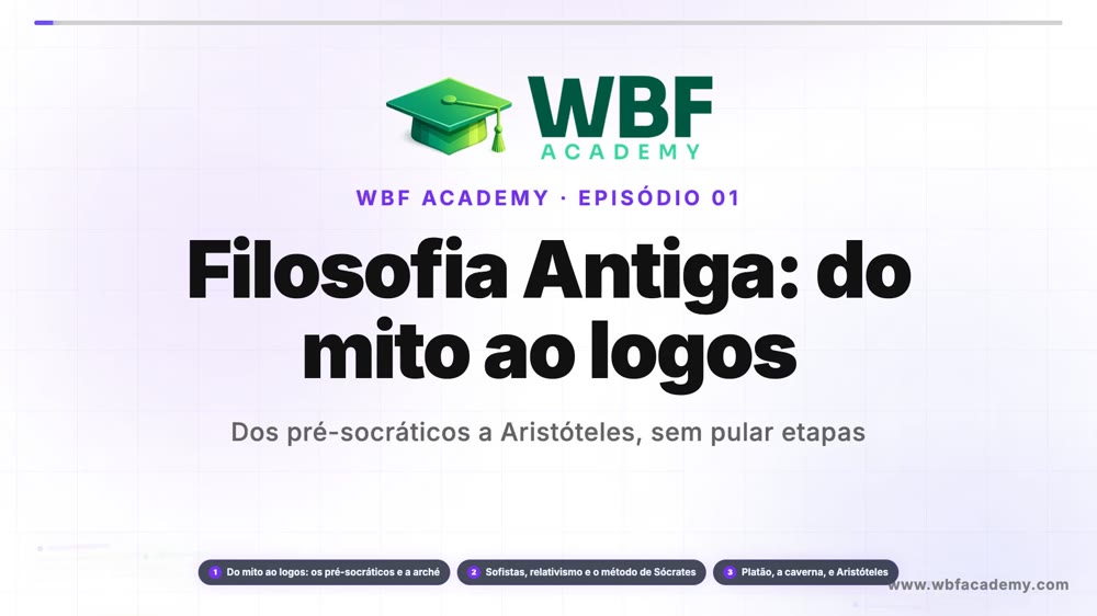 Filosofia Antiga: do mito ao logos