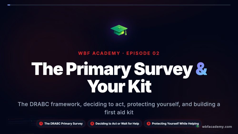 The Primary Survey & Your Kit