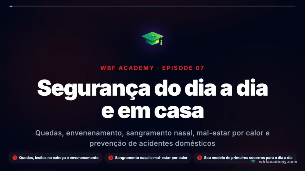 Segurança do dia a dia e em casa