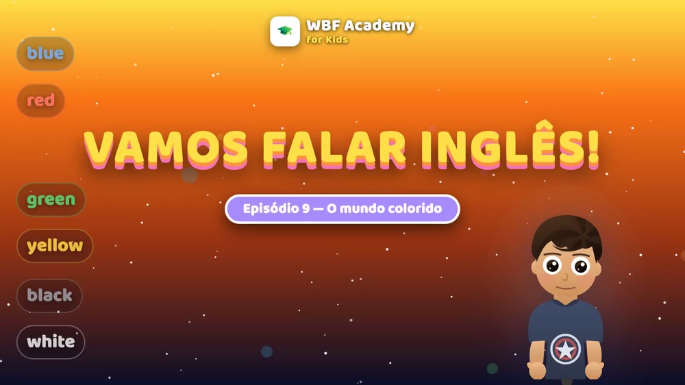 O mundo colorido
