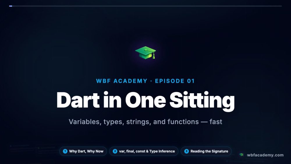 Dart in One Sitting