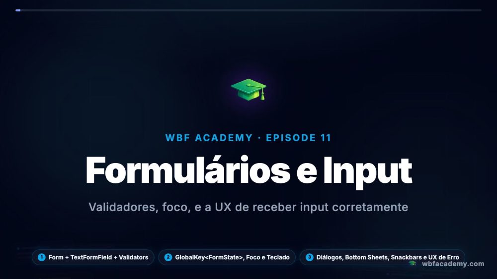 Formulários e Input