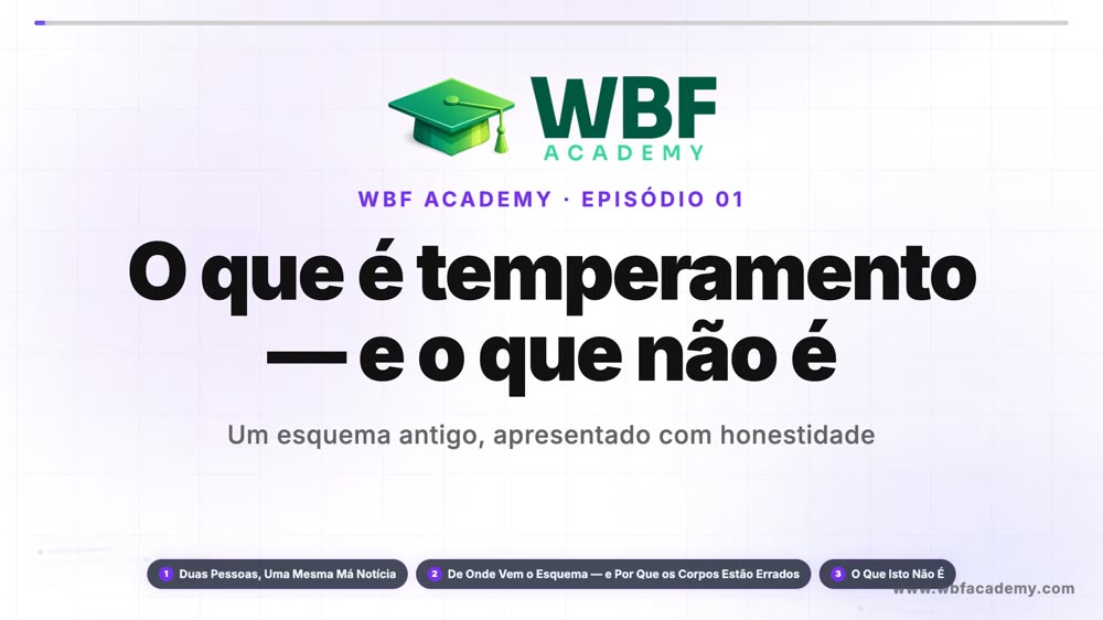 O que é temperamento — e o que não é
