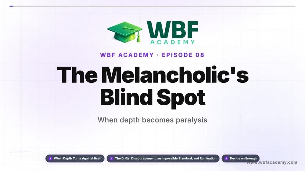 The Melancholic's Blind Spot