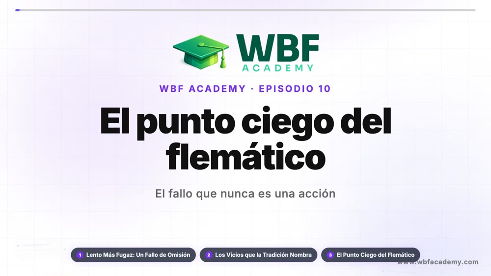 El punto ciego del flemático