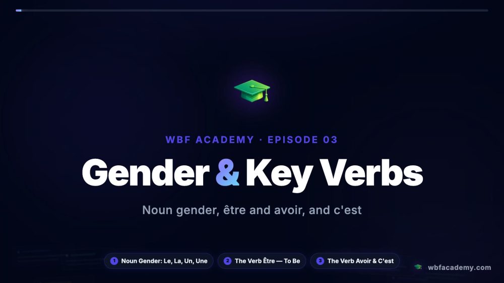 Gender & Key Verbs