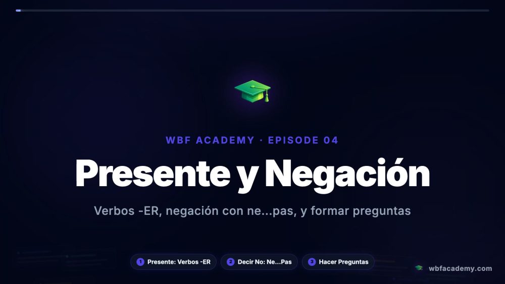 Presente y Negación