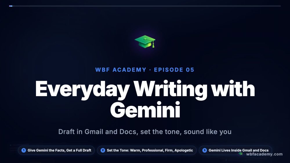 Everyday Writing with Gemini