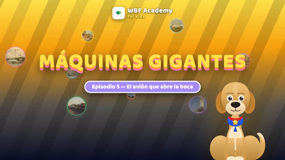 El avión que abre la boca