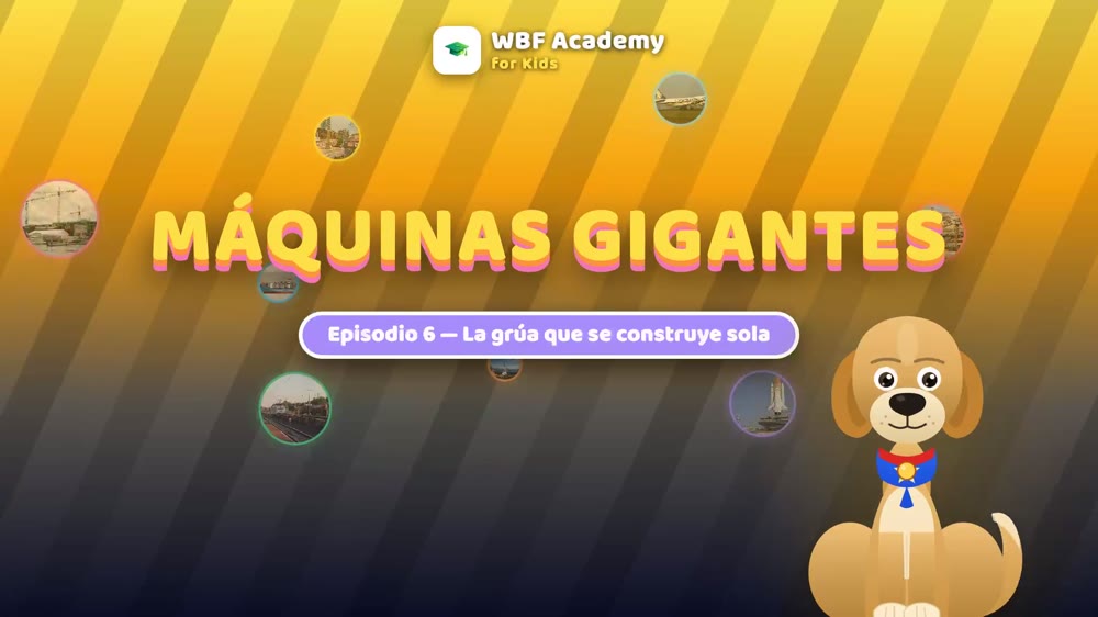 La grúa que se construye sola