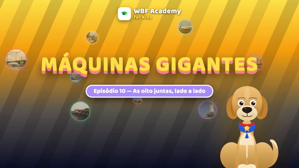 As oito juntas, lado a lado