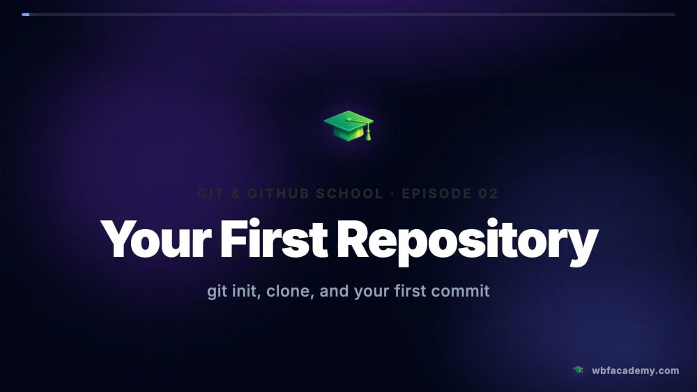Your First Repository
