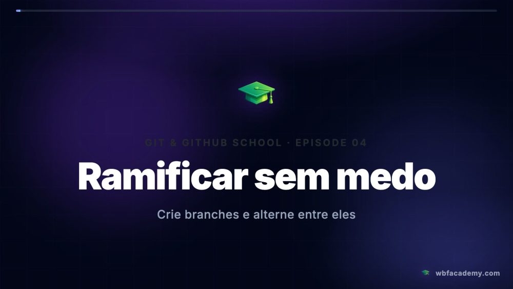 Ramificar sem medo